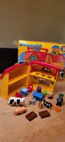 Ferme transportable Playmobil 1.2.3 avec accessoires
