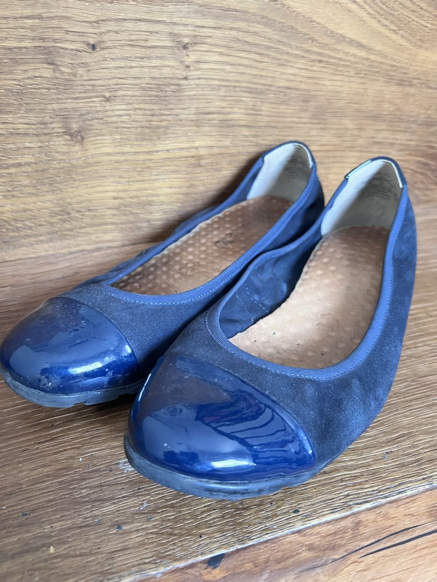 Damenschuhe: Ballerinas Caprice dunkelblau Grösse 37  – Gebraucht aus Unterterzen von syllalex 1