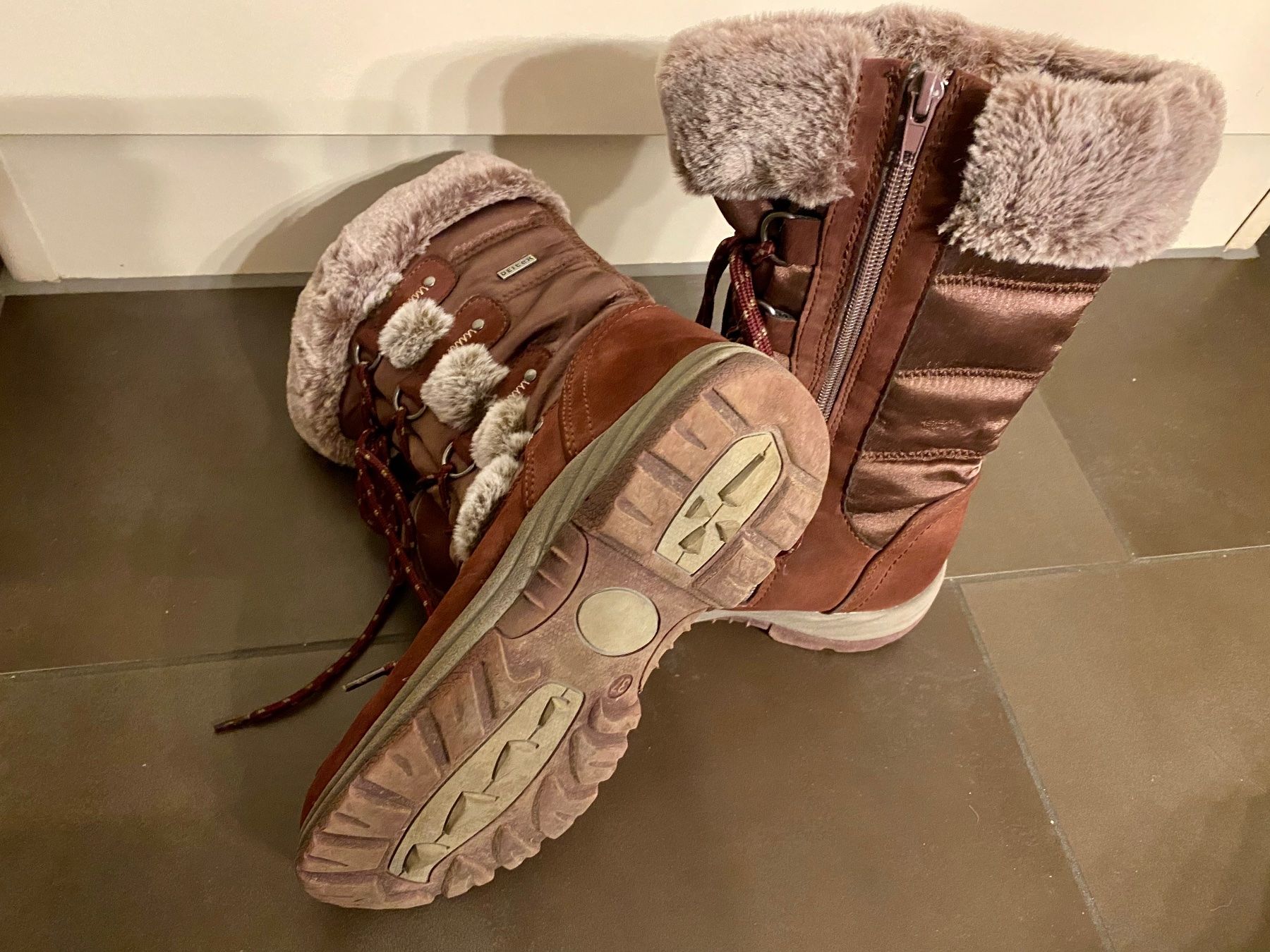 Damenschuhe: Warme Schneeboots von DEITEX Grösse 37 – Gebraucht aus Fehraltorf von Marlene4 3