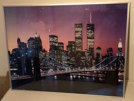 Poster der ehemaligen Twin Towers