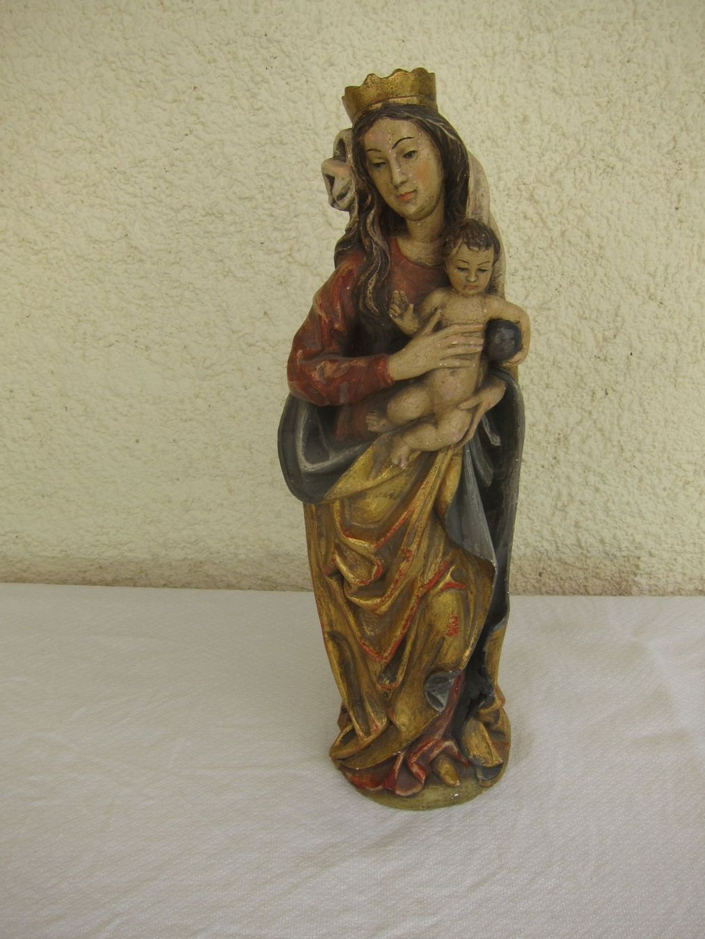 Sculture & Statue: MADONNA GIPS FIGUR – Usato da Regensdorf venduto da Eri8057 8