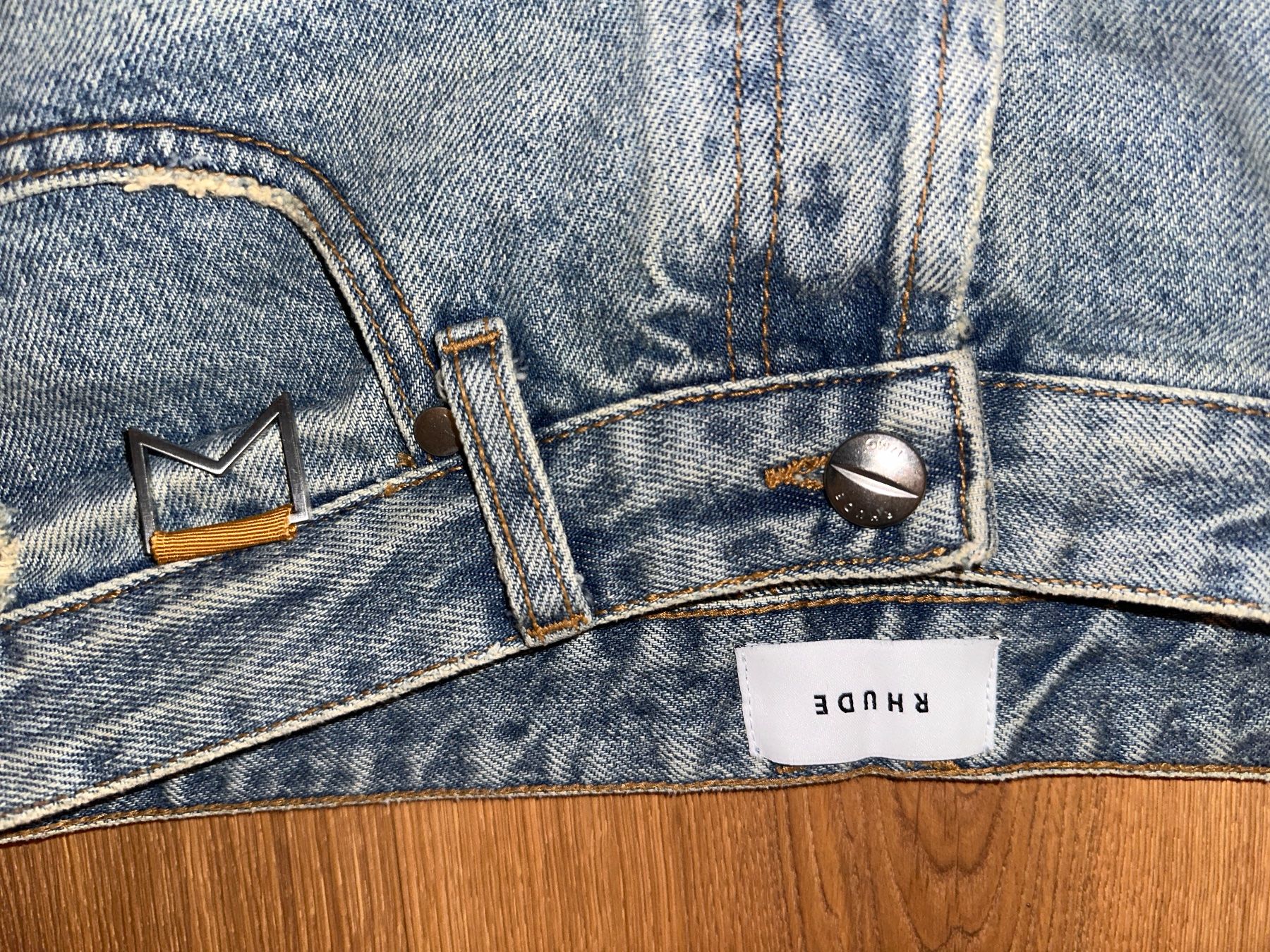 Jeans: Rhude denim shorts – Usato da Toffen venduto da manimatter 3