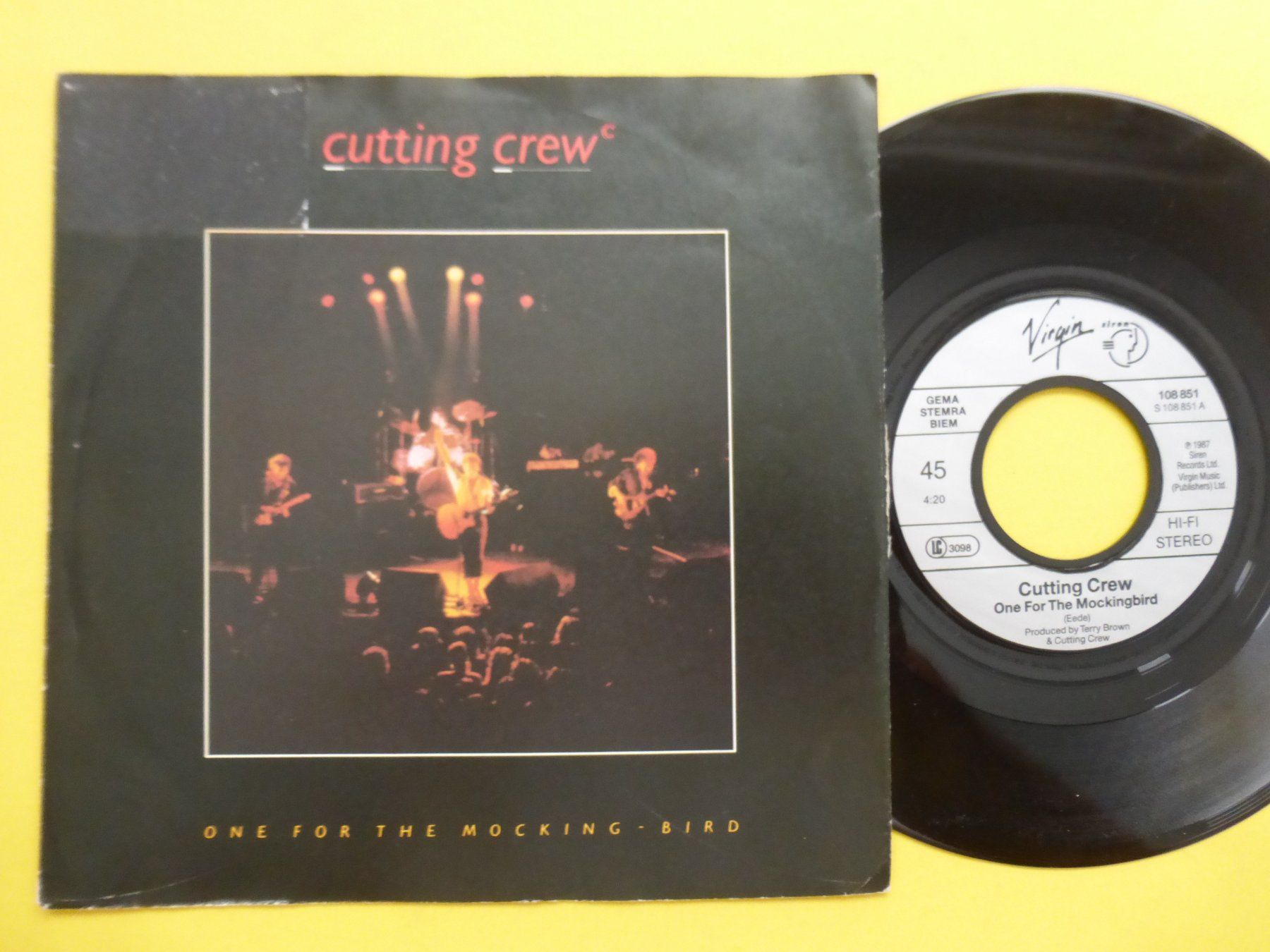 Dischi in vinile: Cutting Crew – One For The Mocking-Bird – Usato da Zürich venduto da Swiss57