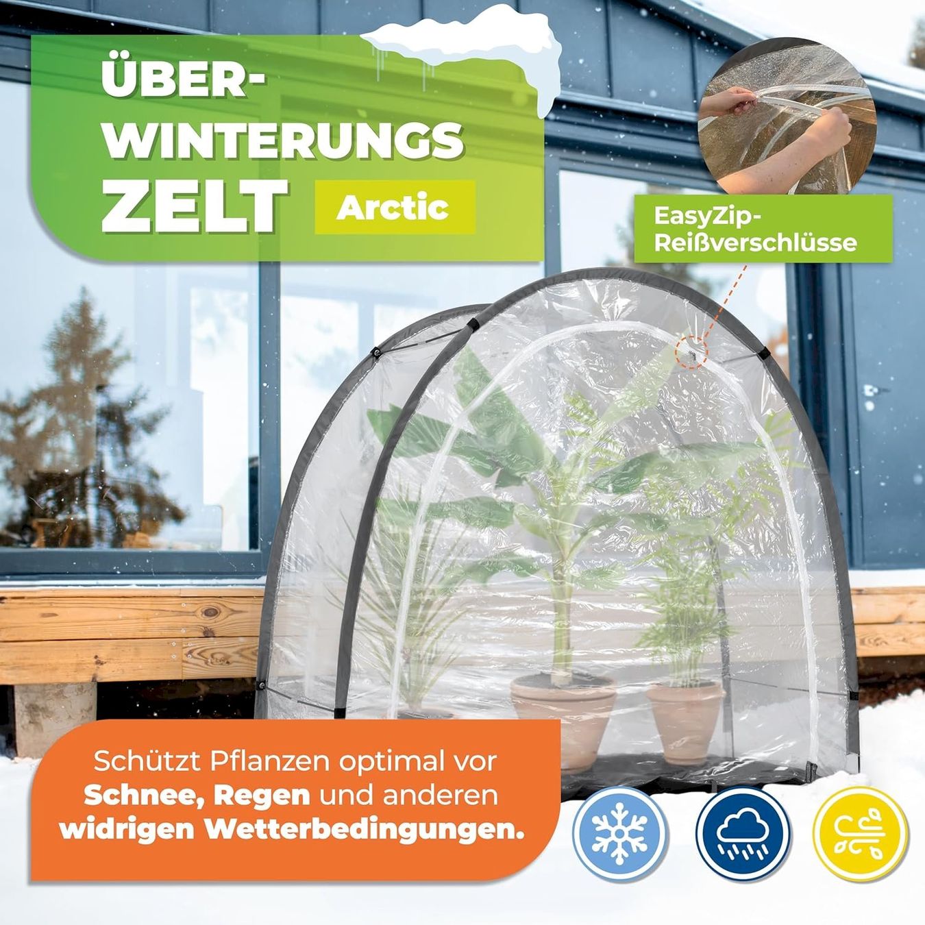 Gartenhäuser & Gewächshäuser: BioGreen Überwinterungszelt 175cm – Neu und originalverpackt aus Bottighofen von zaap 2