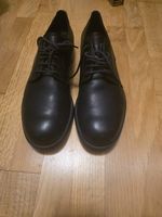 Prada Schnürschuhe schwarz Leder Herren Grösse 46 neu