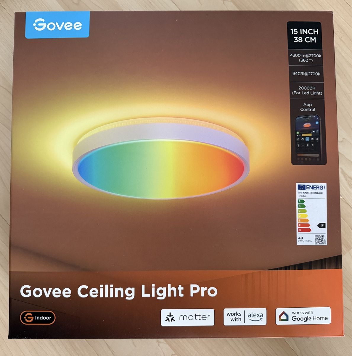 Govee Kronleuchter & Deckenlampen: Govee 38cm RGB Smart Ceiling Light Pro – Neu und originalverpackt aus Glattpark(Opfikon) von Golghot92 2