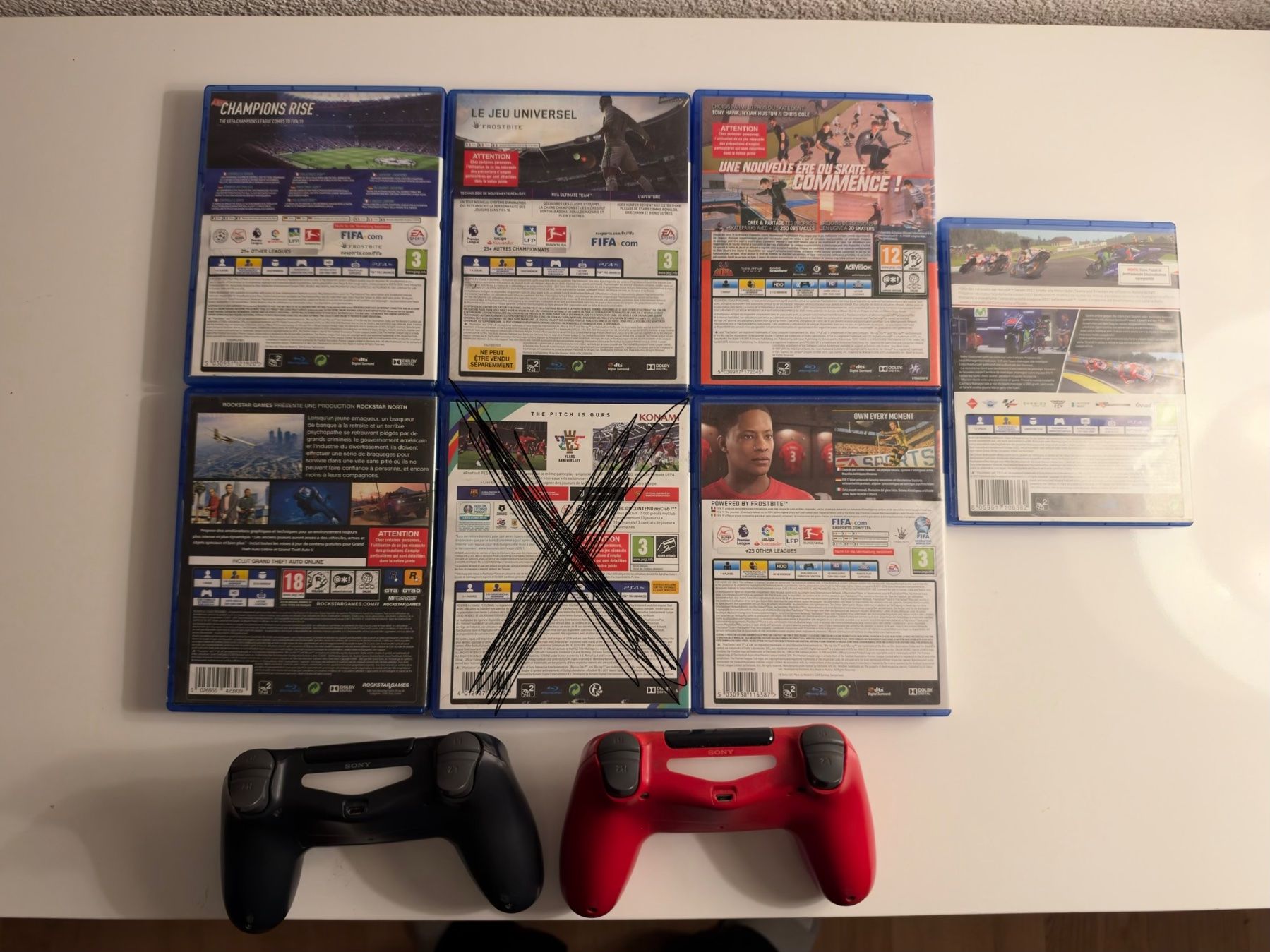 Sony Giochi: PS4 Set: 7 Spiele + 2 DualShock Controller – Usato da Kerzers venduto da -.-Jesus-.- 2