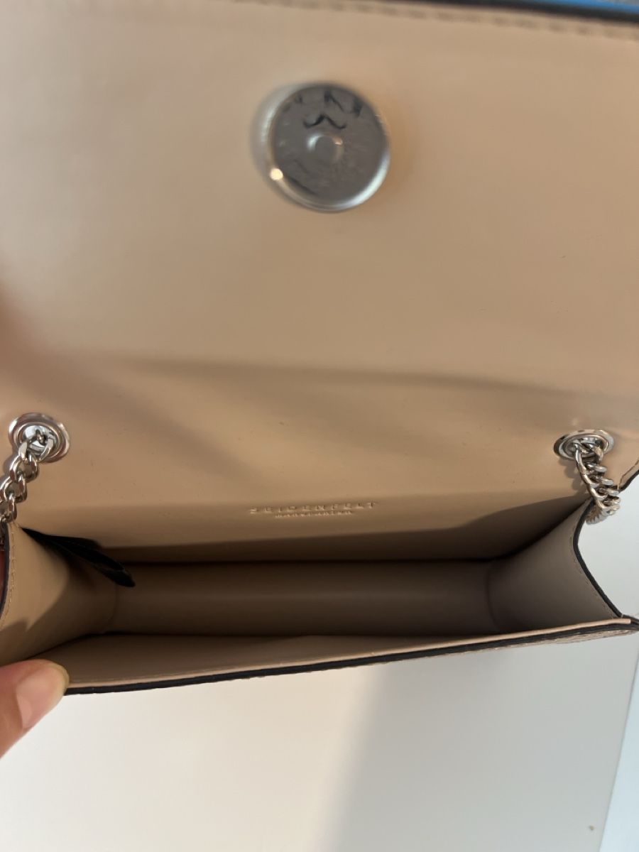 Borse da donna: Tasche SEIDENFELT beige Kroko-Optik mit Kette – Nuovo (secondo la descrizione) da Gams venduto da kra_hj2k 2