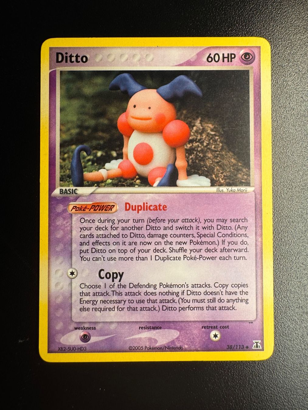 Pokémon Sammelbilder & Trading cards: Pokemon Ditto DS 38 Yuka Morii – Gebraucht aus Corticiasca von gio_yp69