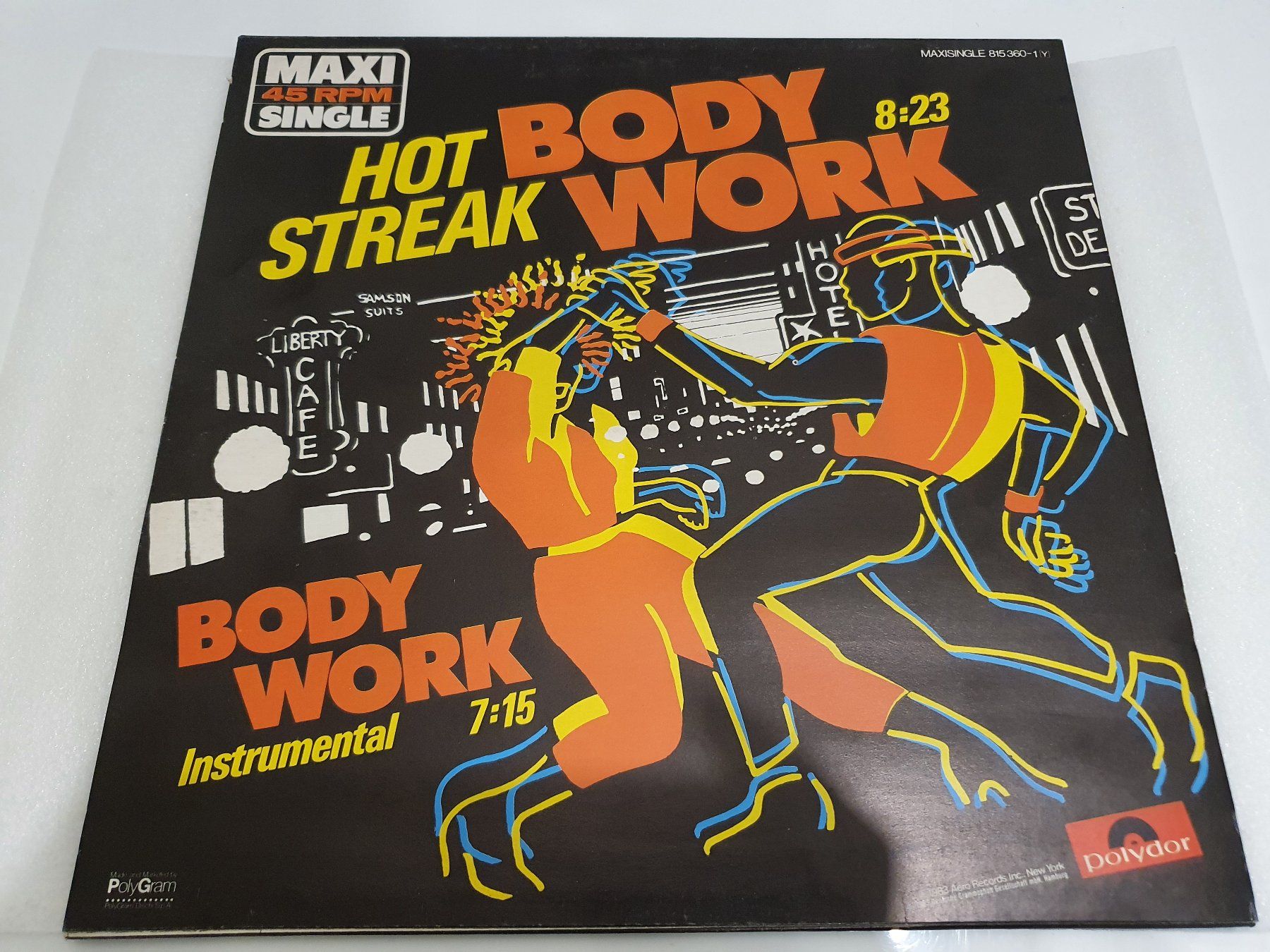 Schallplatten: Hot Streak – Body Work – Gebraucht aus Uster von Vinyl-Leidenschaft 1