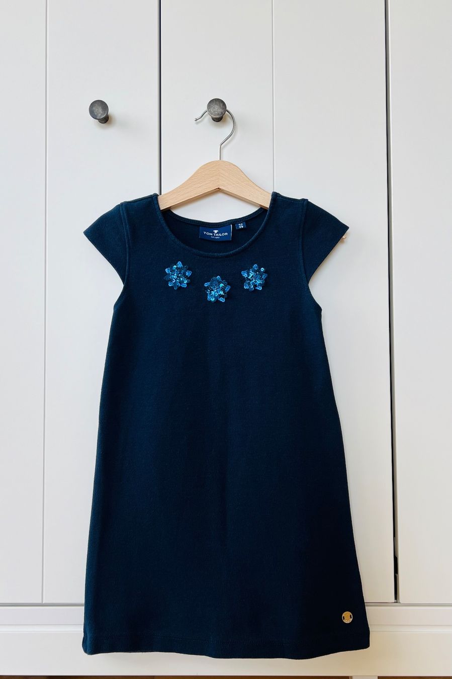 Tom Tailor Vestiti & Gonne: Tom Tailor, 92 - 98, Kleid, blau – Usato da Burgdorf venduto da rulan 1