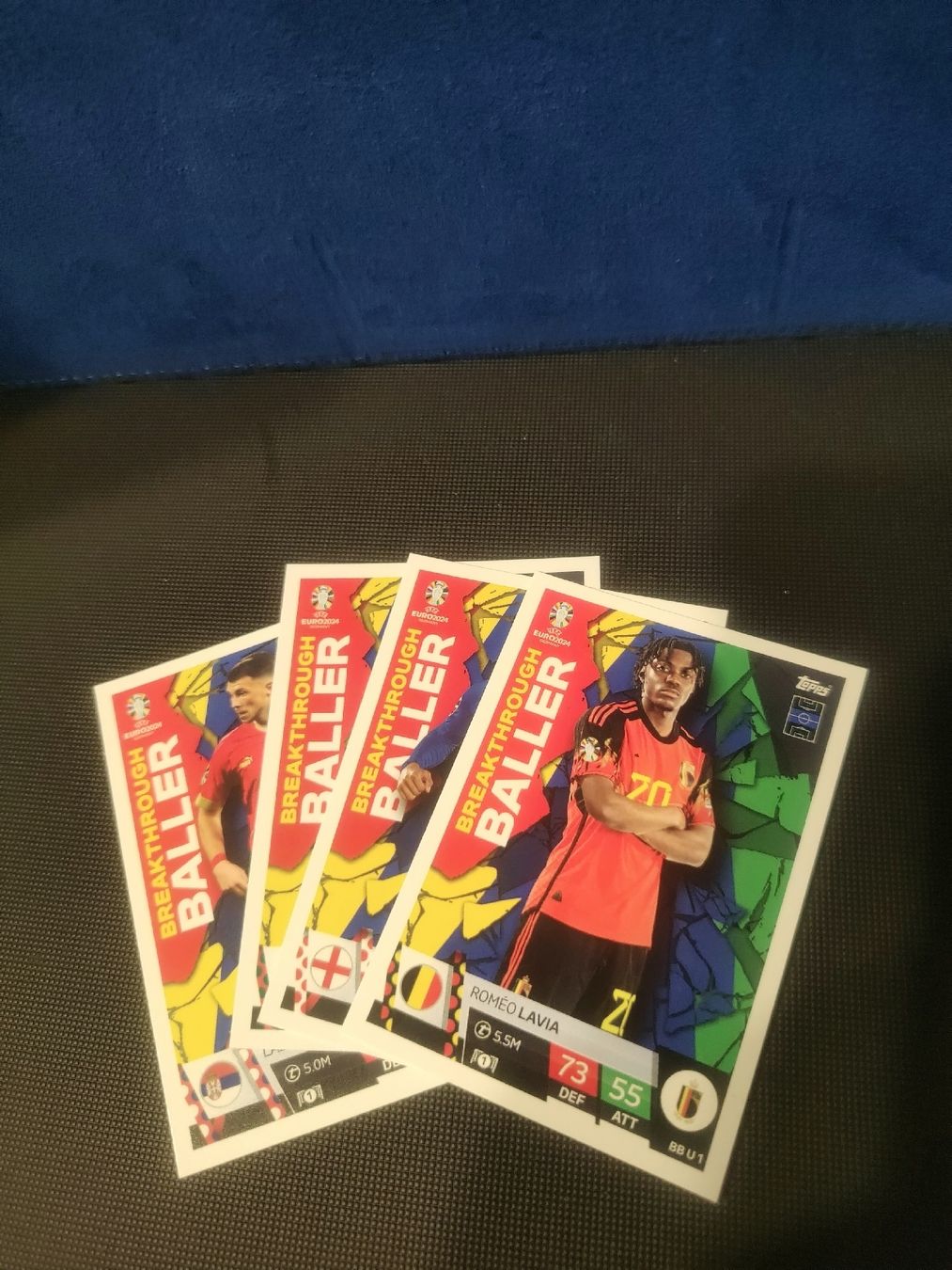 Topps Sammelbilder & Trading cards: Euro2024 Topps Match Attax Karten – Neu (gemäss Beschreibung) aus Thônex von Dg5 3