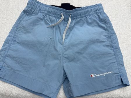 Short de bain Champion bleu clair 7/8 ans