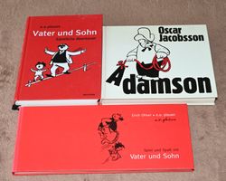 3 COMIC BÜCHER … VATER UND SOHN … ADAMSON … 1976-2015 …