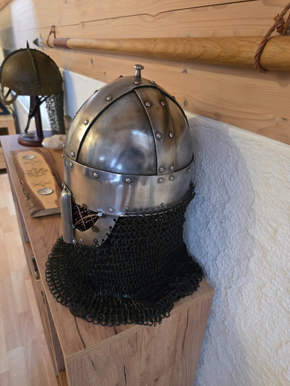 Antike Kleidung & Accessoires: Wikingerhelm Kampftauglich – Gebraucht aus Rüegsbach von Coldhill73 1