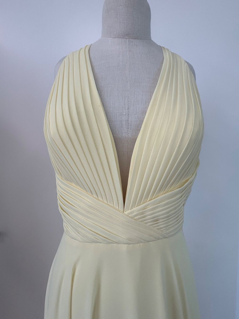 Vestiti: Festkleid Neckholder lemon Gr. 38 – Nuovo (secondo la descrizione) da Rothenburg venduto da stacostaco 2