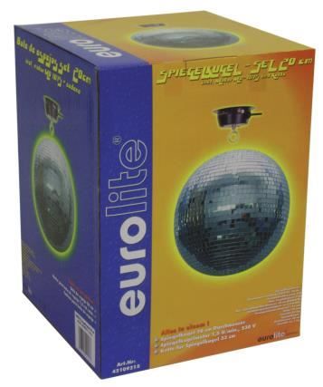 Illuminazione & Effetti luce: EUROLITE Spiegelkugel 20cm mit MD-101... – Nuovo e nell'imballaggio originale da Däniken SO venduto da Profog1 5