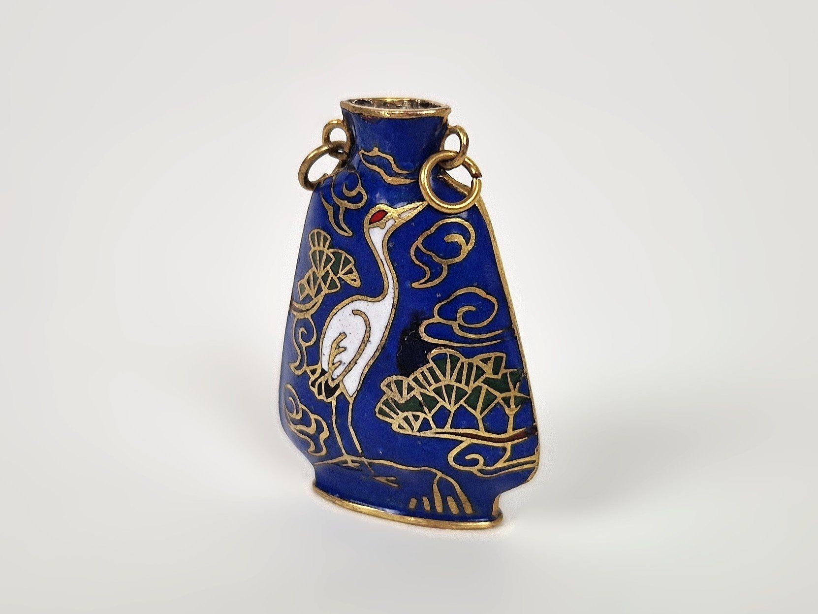 Vasi & Recipienti: Chinesische Cloisonné Emaille Fläschchen – Usato da Basel venduto da Restwert_Basel 3