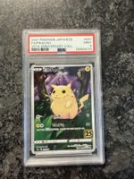 Pikachu 25th Anniversairy JP 001 PSA9 