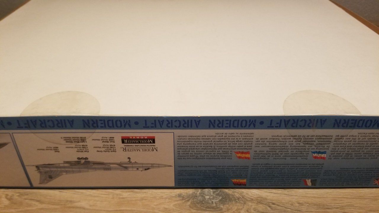 Italeri Kit di modellismo & Modellini statici: Italeri 1238 Tu-22 Backfire C – Nuovo e nell'imballaggio originale da Schwadernau venduto da Blueray 2