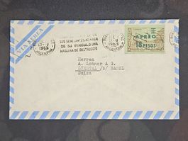 CL24 Enveloppe + Timbre Argentine 1963