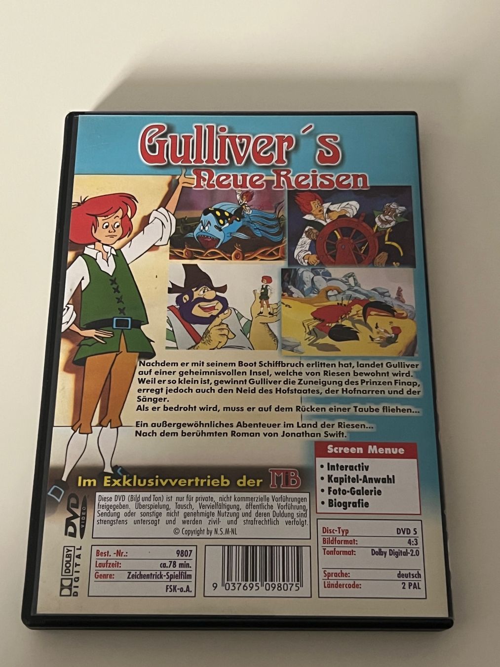 Tutti i DVDs: Gulliver's neue Reisen - DVD – Usato da Altstätten SG venduto da sheamus 1
