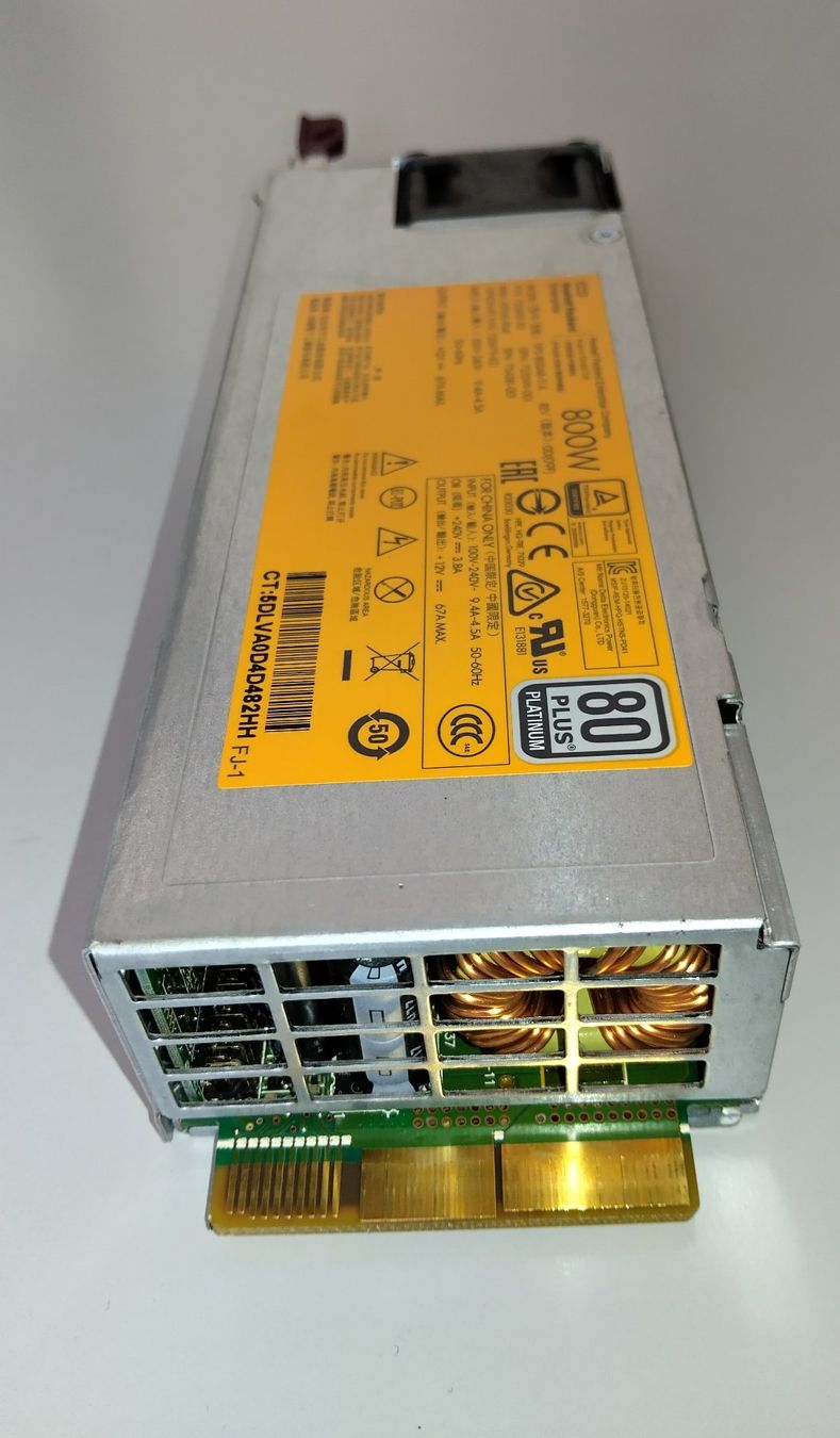 Hewlett Packard Server: HP DPS-800AB-11 A PN 723600 – Usato da Luzern venduto da tEcNeC 1