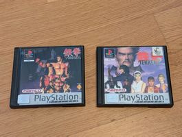 Tekken 1 und Tekken 2 PlayStation Spiele Platinum Edition 