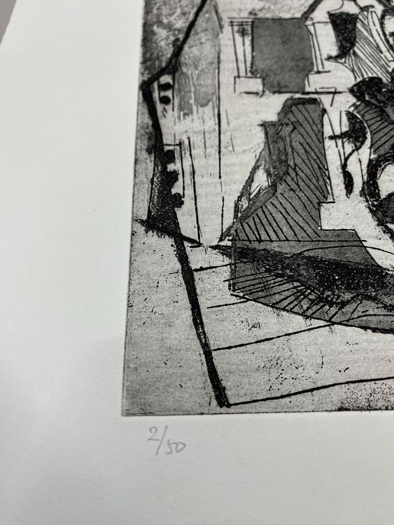 Arts picturaux & lithographies: Max Hegetschweiler RADIERUNG SIGNIERT NUMMERIERT – D'occasion à Gersau par grafik-kunst 2
