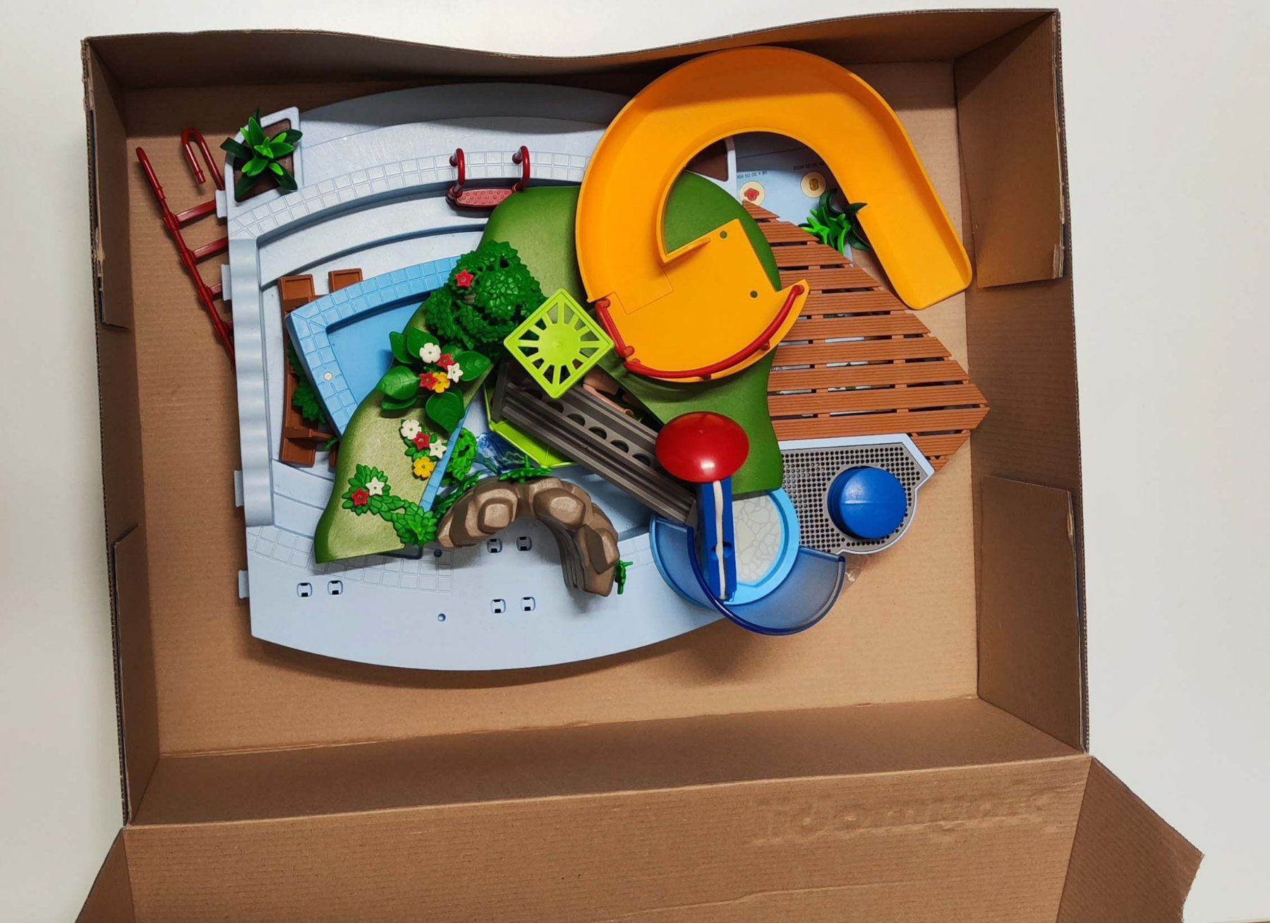 Playmobil Giocattoli: Playmobil 4858: Freibad mit Rutsche – Usato da Wiezikon b. Sirnach venduto da Mobelix 1