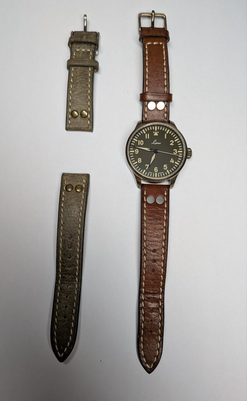 Uhren: Laco Augsburg Limited Edition Oliv 39 – Gebraucht aus Winterthur von Astrus 1