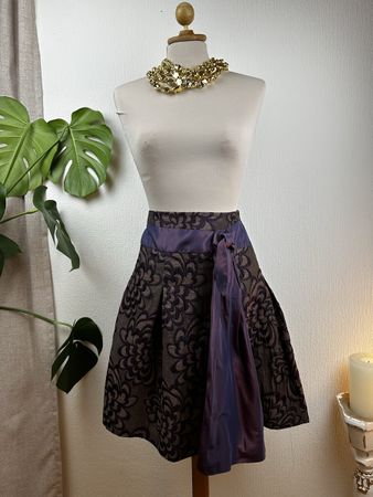 Jupe Tara Jarmon Jasia imprimée taille 42 polyester 45% neuv