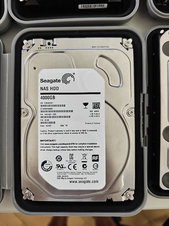 Dischi rigidi: NAS HDD 4TB Seagate #3 – Usato da La Chaux-de-Fonds venduto da Jolatorpille