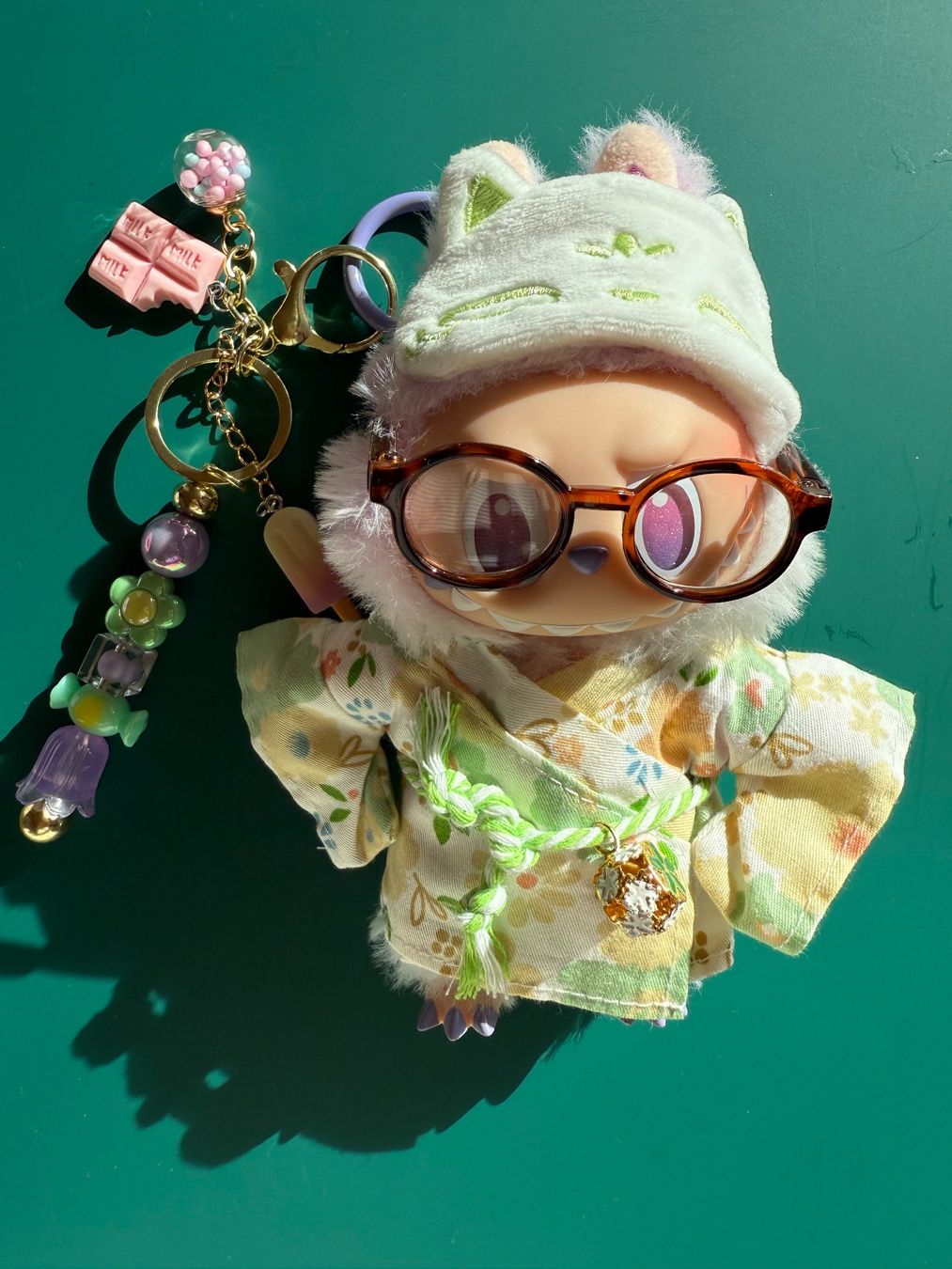 Statuette: Authentic custom Labubu Luck Kimono – Nuovo (secondo la descrizione) da Airolo venduto da MomTheBraggerStudio 1