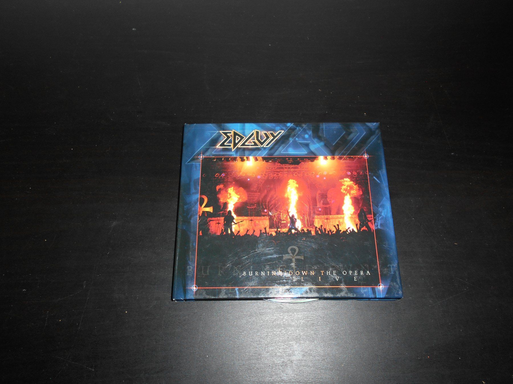 CDs: Edguy – Burning Down The Opera (Live) / 2003 2 CDs Digibook – D'occasion à Aarberg par witchhunter01