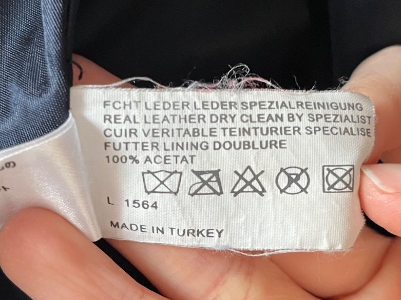 Giacche: Lederjacke schwarz L Übergangsjacke – Usato da Riet (Neftenbach) venduto da kim_gfw6 2
