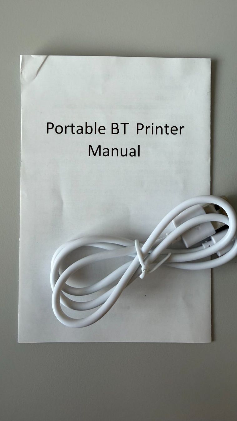 Imprimantes: Beleg Drucker mit Bluetooth und Lederetui – D'occasion à Büron par Paba 6