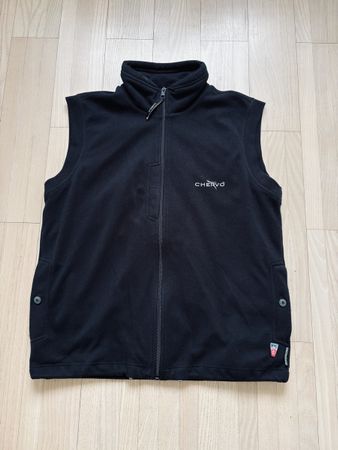 Chervo Fleeceweste, Schwarz, Grösse 46, Top Zustand!