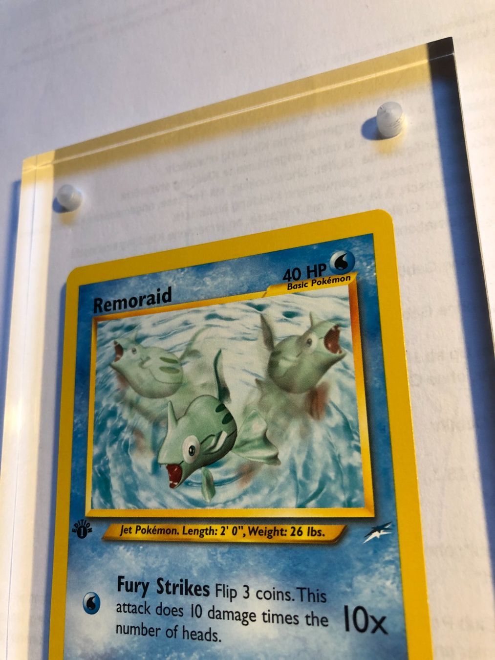 Carte collezionabili: Remoraid 1st Neo Destiny - MINT - ab 1.- – Usato da Giubiasco venduto da dan_pr8b 3