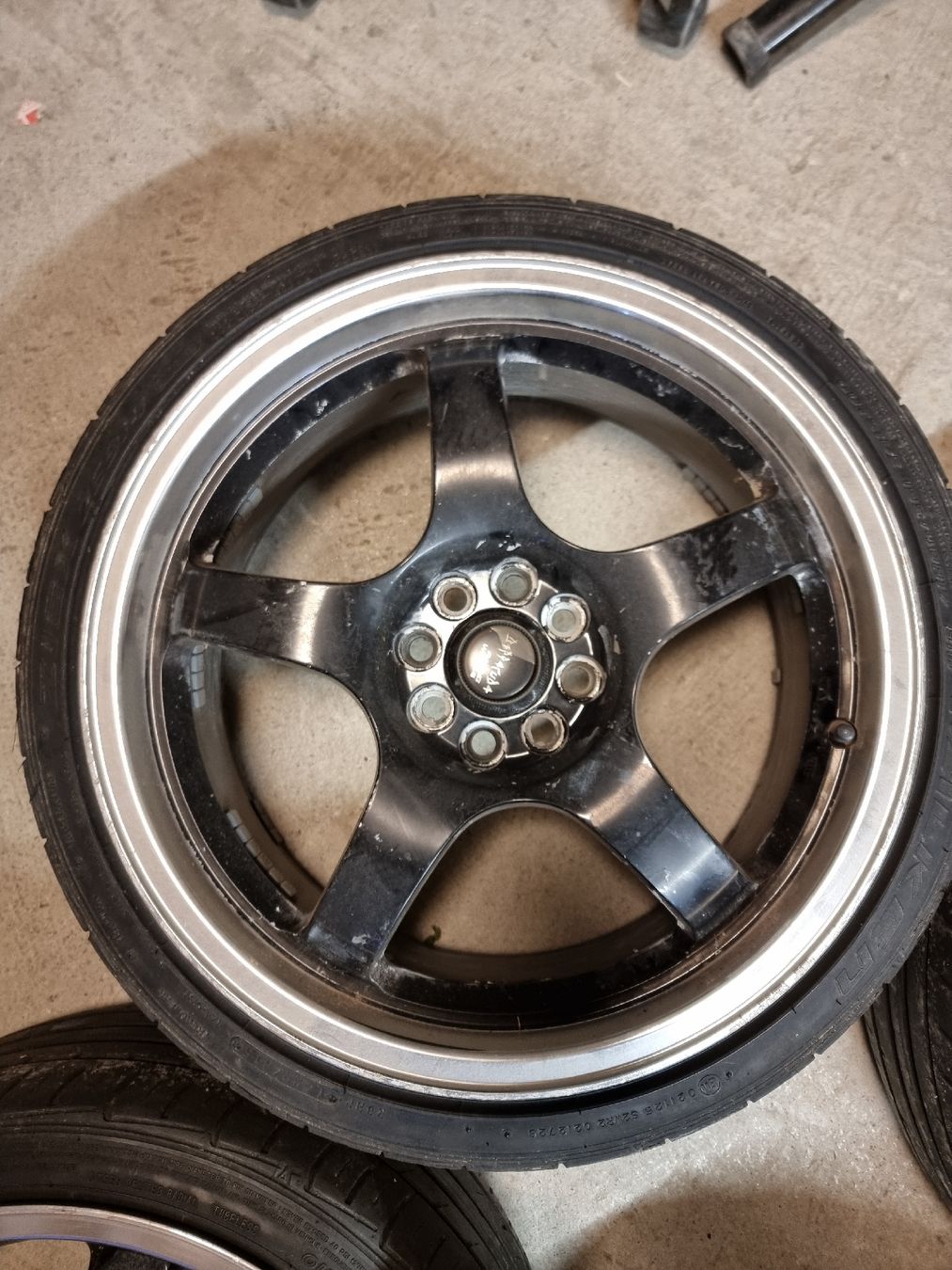 Barracuda Racing Wheels Cerchioni: Barracuda Aluminium Räder Golf 3 mit Eignungserklärung – Usato da Blumenstein venduto da hurtihurti 3
