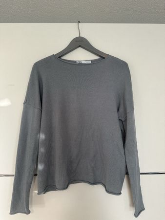 Hellblauer Zara Pullover Gr.S