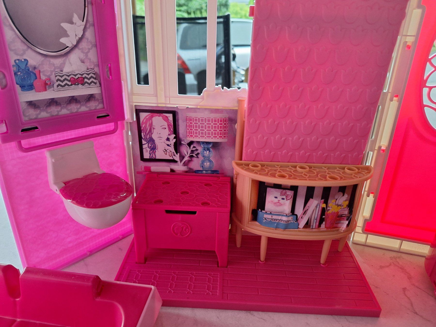Giocattoli: BARBIEBUS UND HAUS – Usato da Huttwil venduto da Kunterbuntli 2