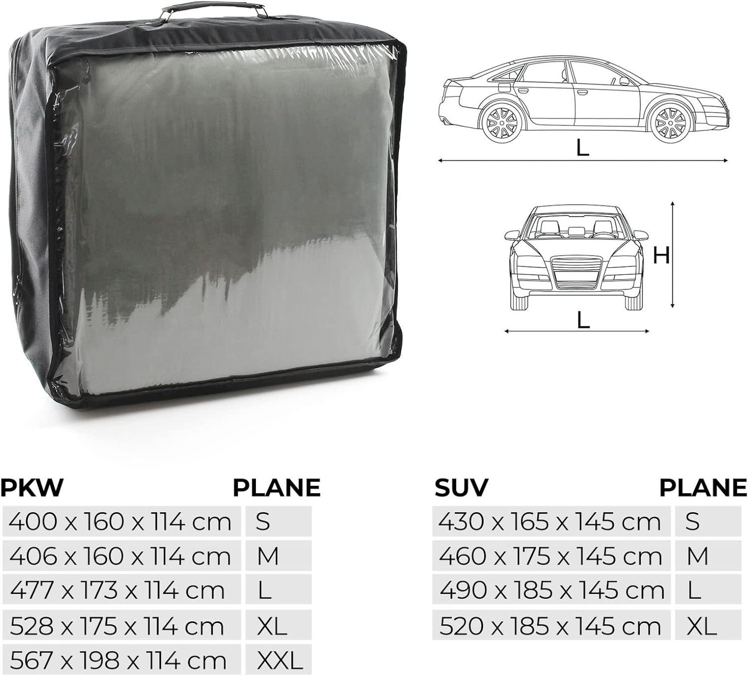 Abdeckhülle: XPOtool Auto-Vollgarage M – Neu und originalverpackt aus Bottighofen von zaap 5