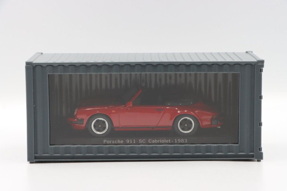 Miniature Spark 1/43 – Porsche 911 SC N°23 – Rallye Monte Carlo 1983 – Boss