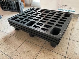 Einweg Halbpaletten Kunststoff