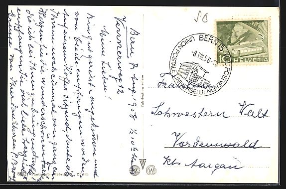 Cartoline postali: Olten, Gaststätte Sälischlössli mit O – Usato da Berlin venduto da bartko-reher 1