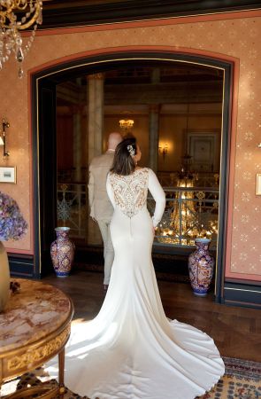 Secondhand Brautkleid Pronovias "Alabama", Grösse 40-42