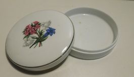 Porzellan Dose alte Deckel-Dose Gerber Käse Werbedose   3.5