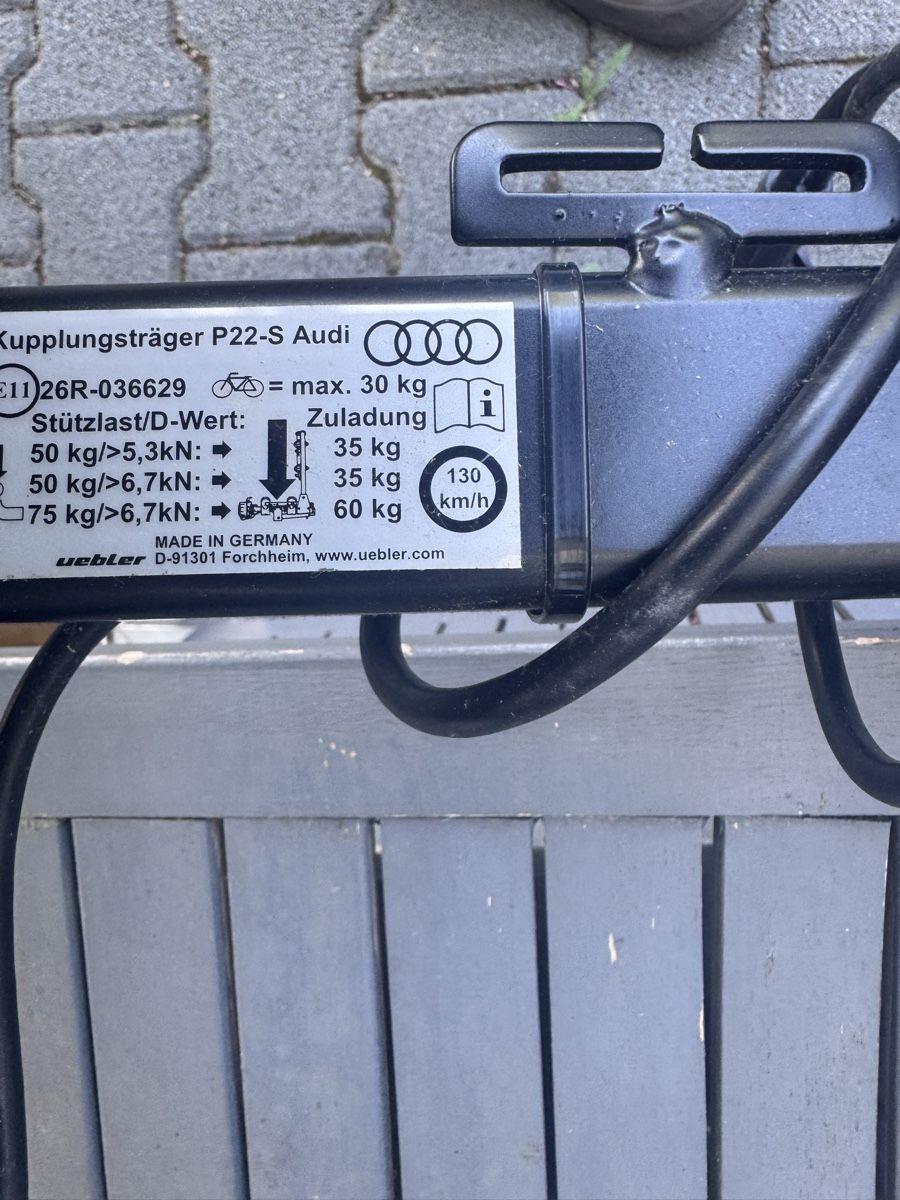 Fahrradhalterungen: Fahrradträger Audi – Gebraucht aus Fahrwangen von Cindarella82 2