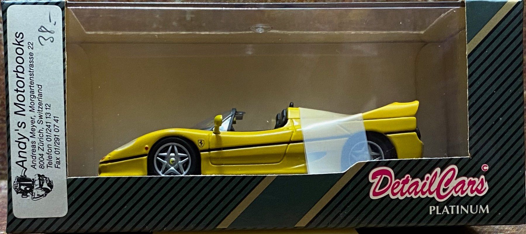 Modellini d'auto: FERRARI  F 50  CABRIO – Nuovo e nell'imballaggio originale da Oftringen venduto da Studich 4
